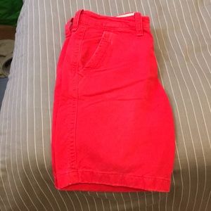 Red Abercrombie Shorts